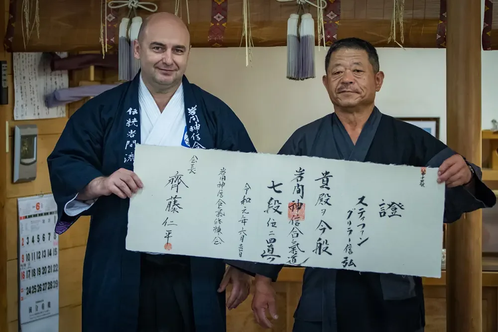 7 dan tradičné aikido