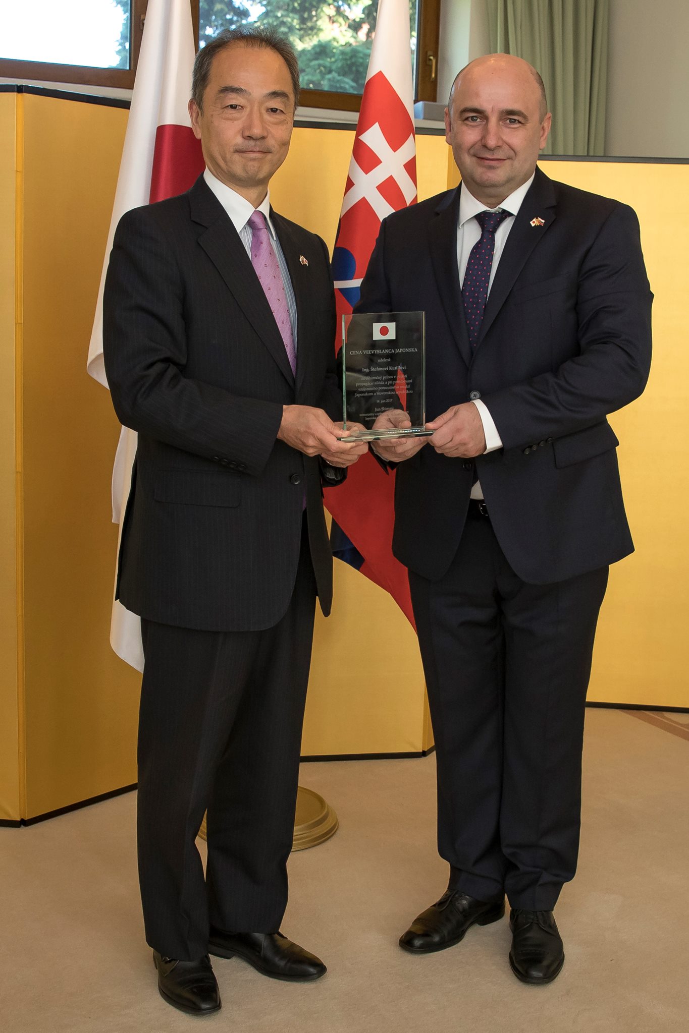 Cena veľvyslanca Japonska